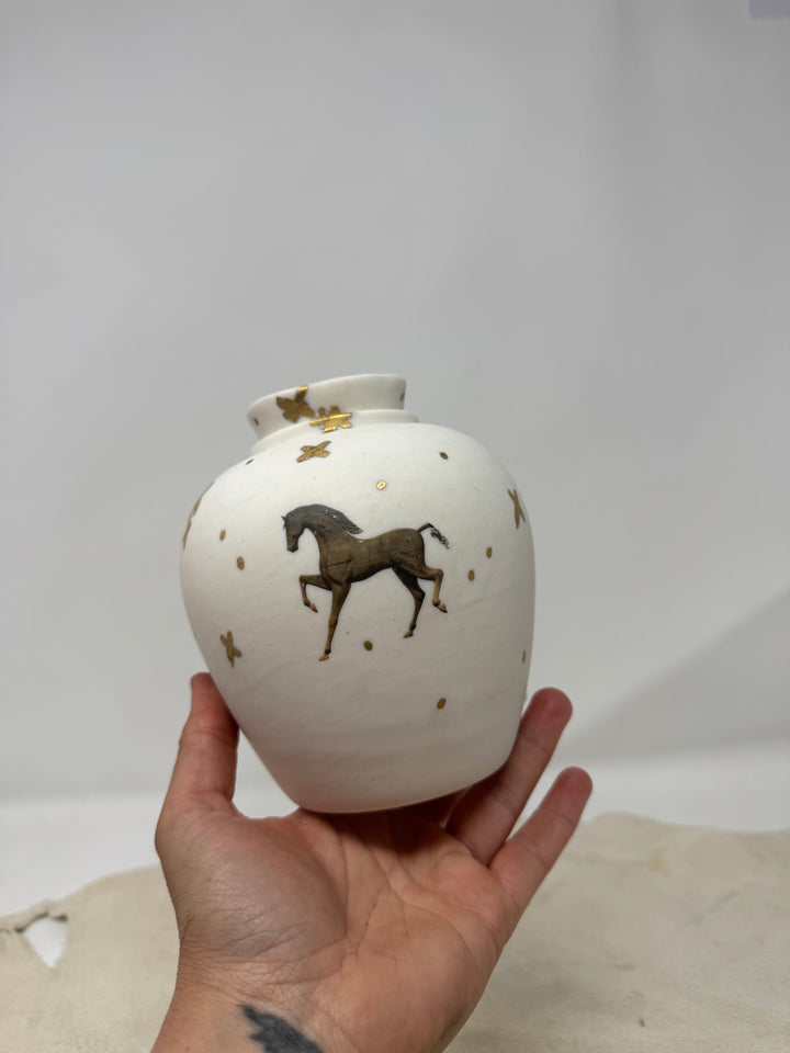 Horse Vase