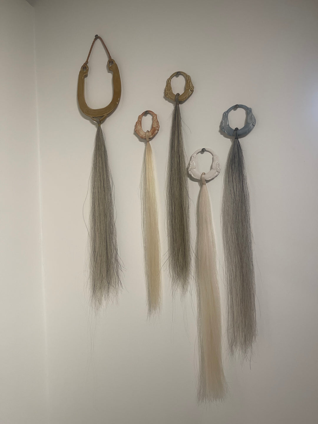 Custom Two Horse Wall Hang