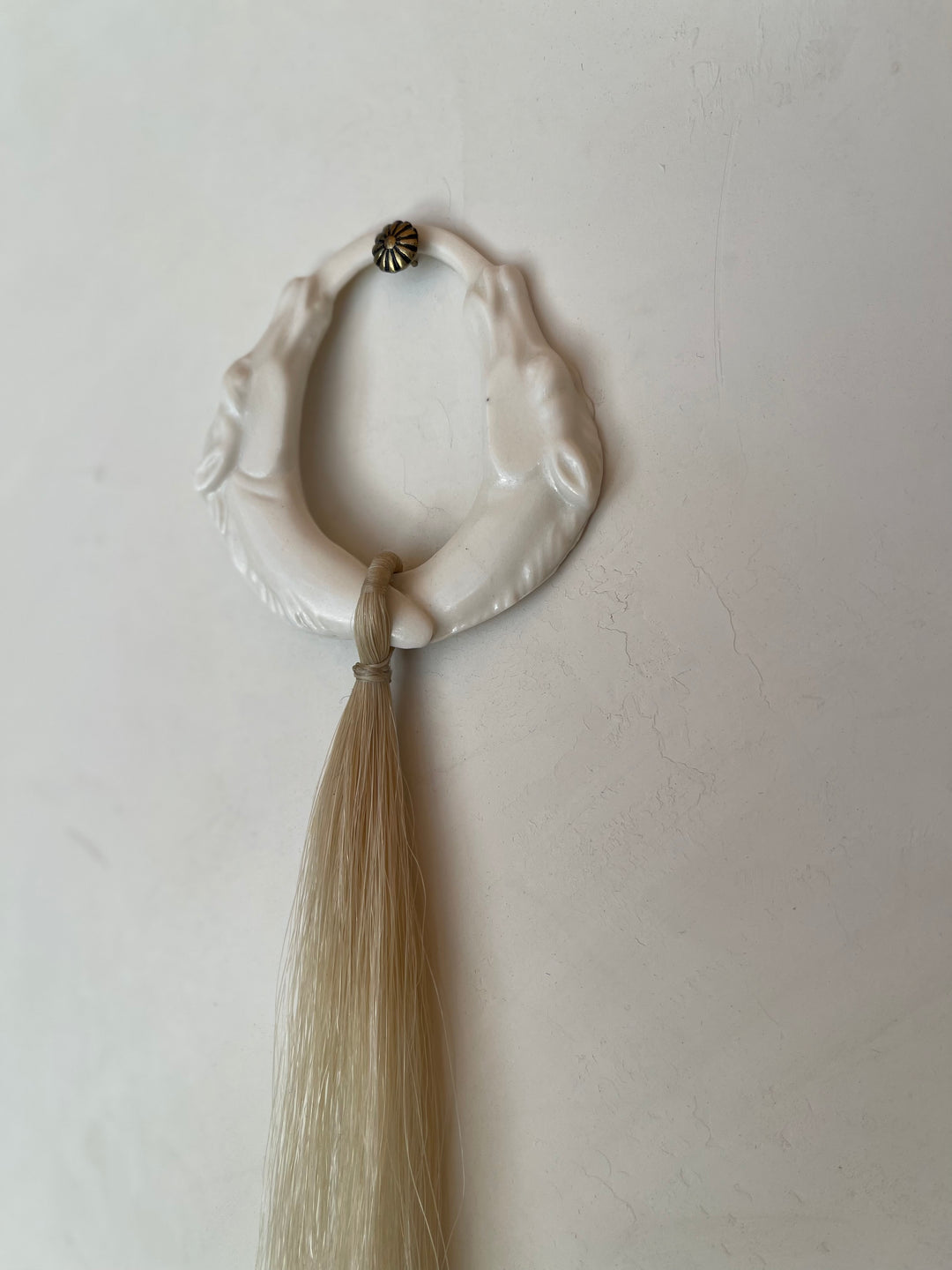 Custom Two Horse Wall Hang