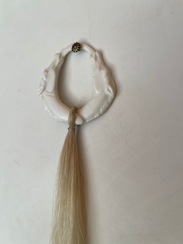 Custom Two Horse Wall Hang