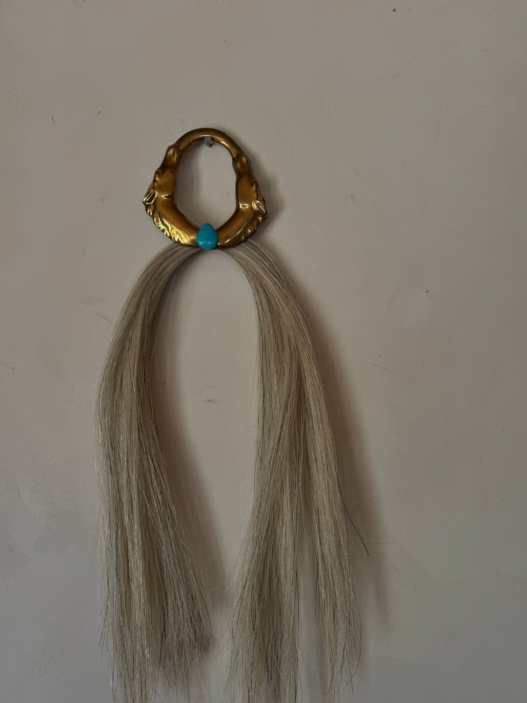 Gold & Turquoise Wall Hang