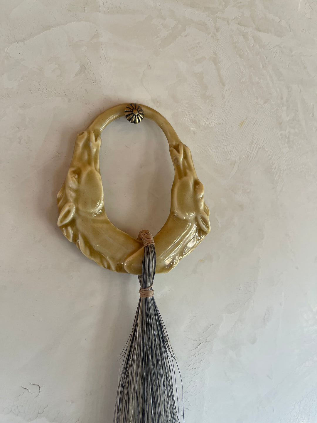 Custom Two Horse Wall Hang