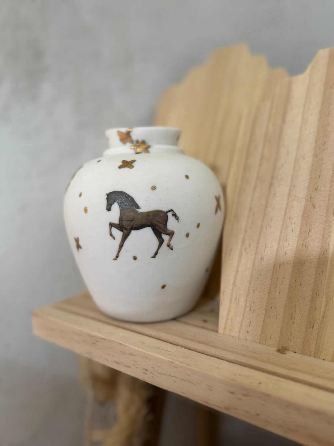Horse Vase