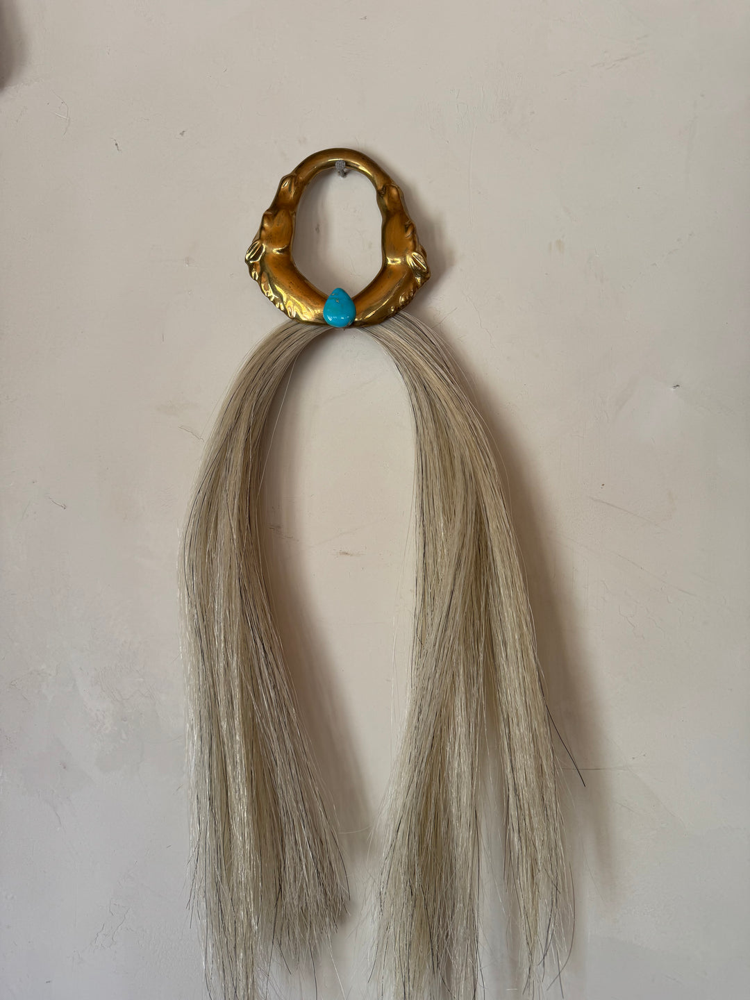 Gold & Turquoise Wall Hang