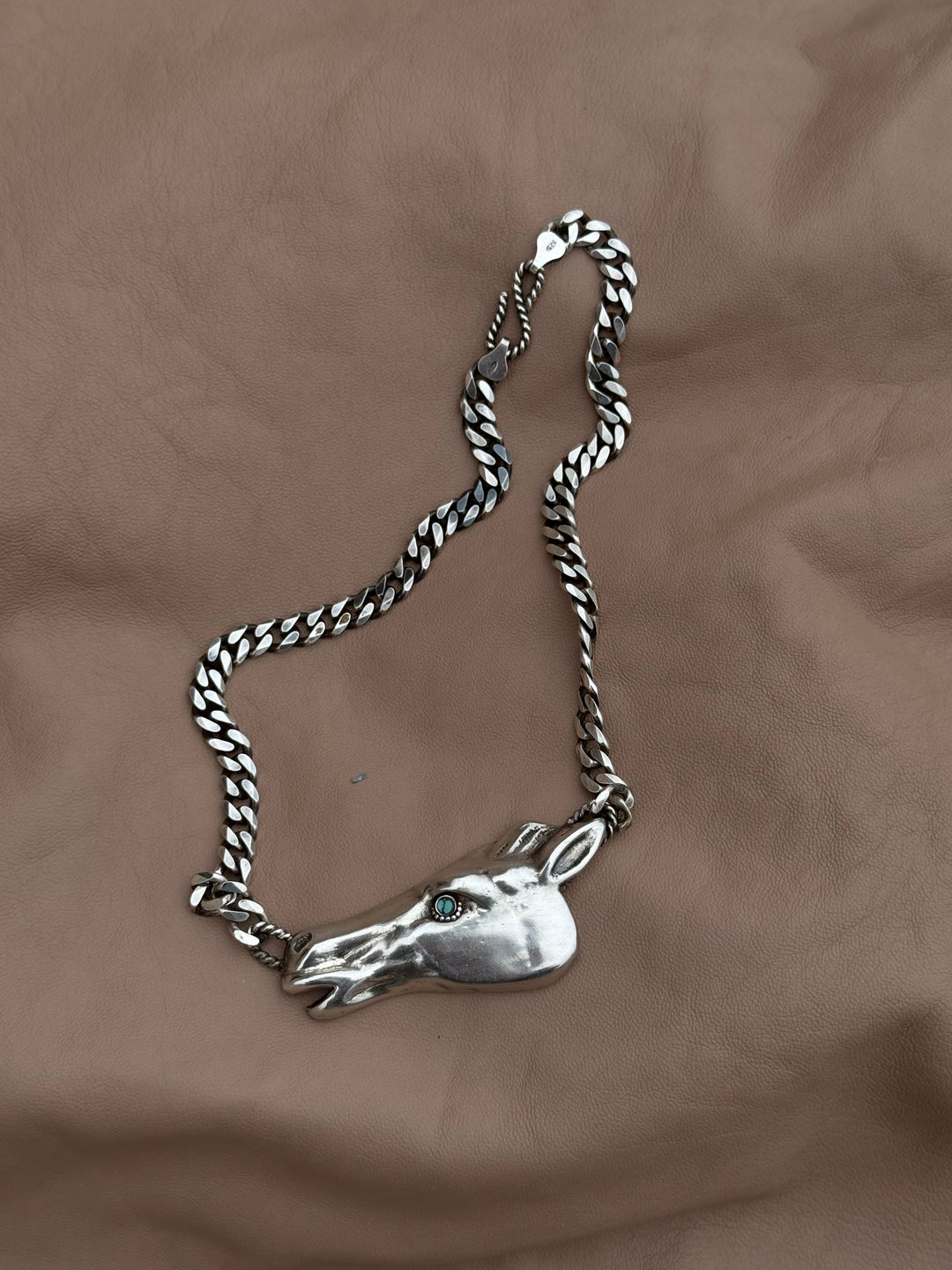 Sterling Silver & Turquoise Choker