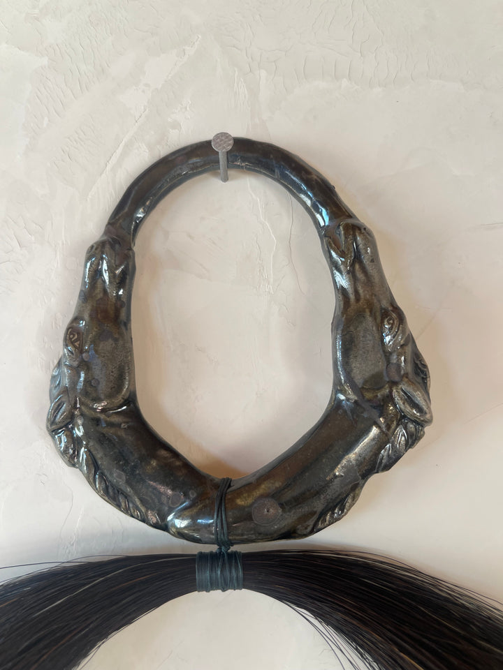 Custom Two Horse Wall Hang