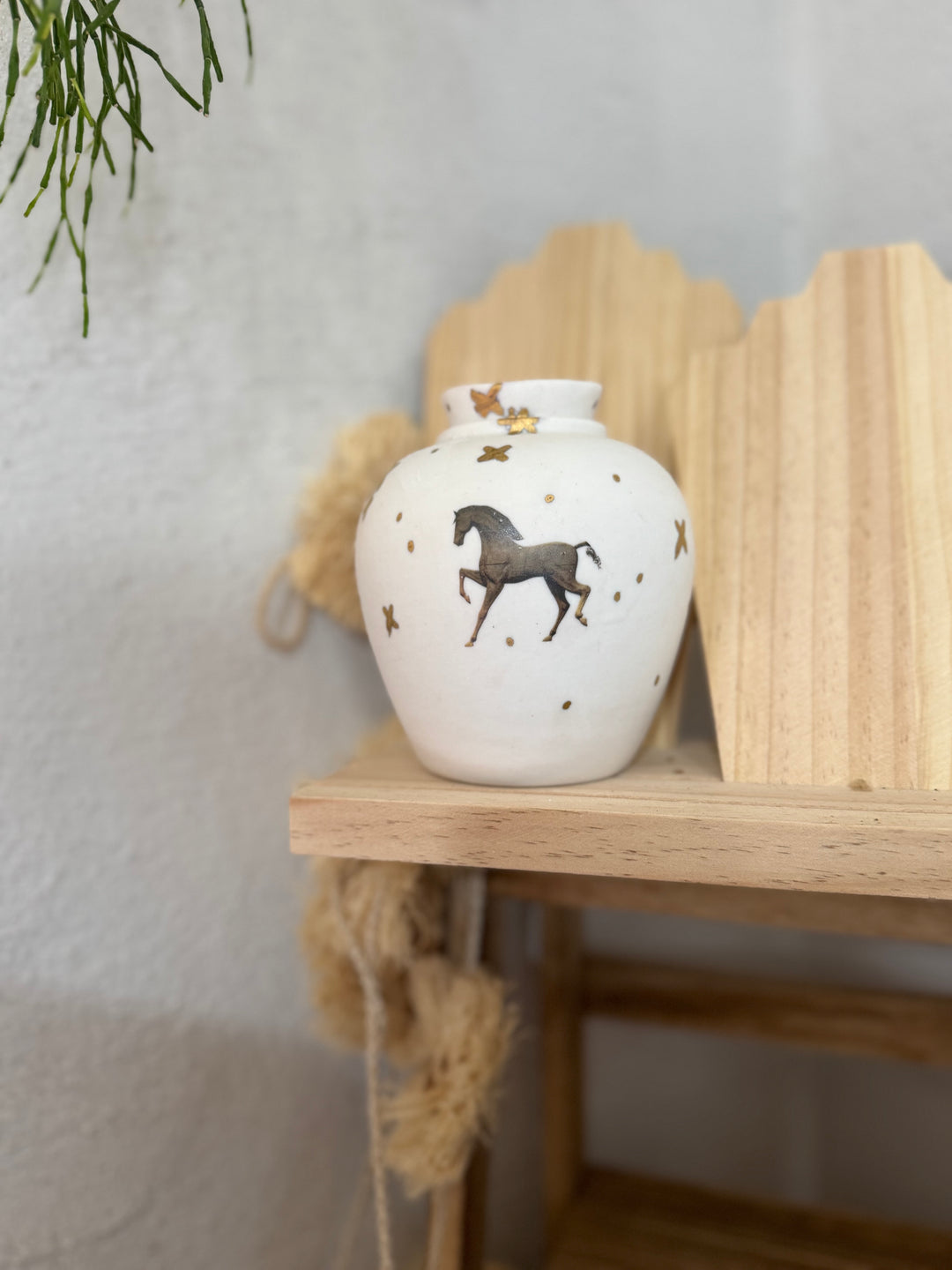 Horse Vase