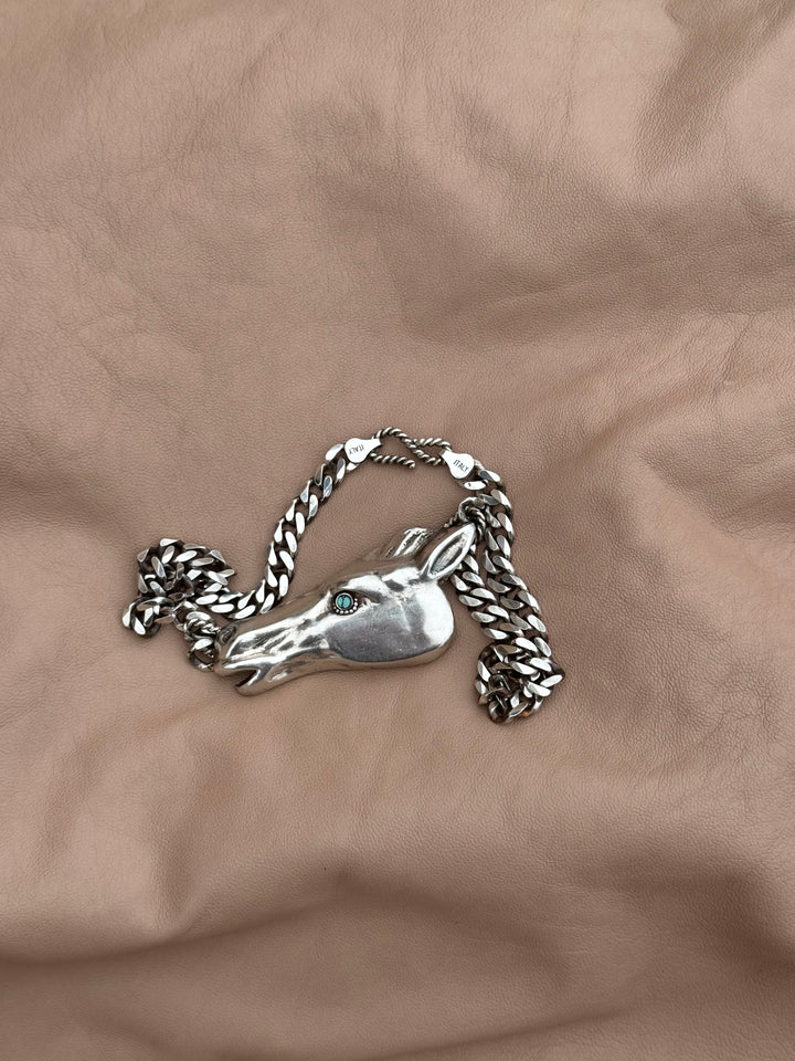 Sterling Silver & Turquoise Choker