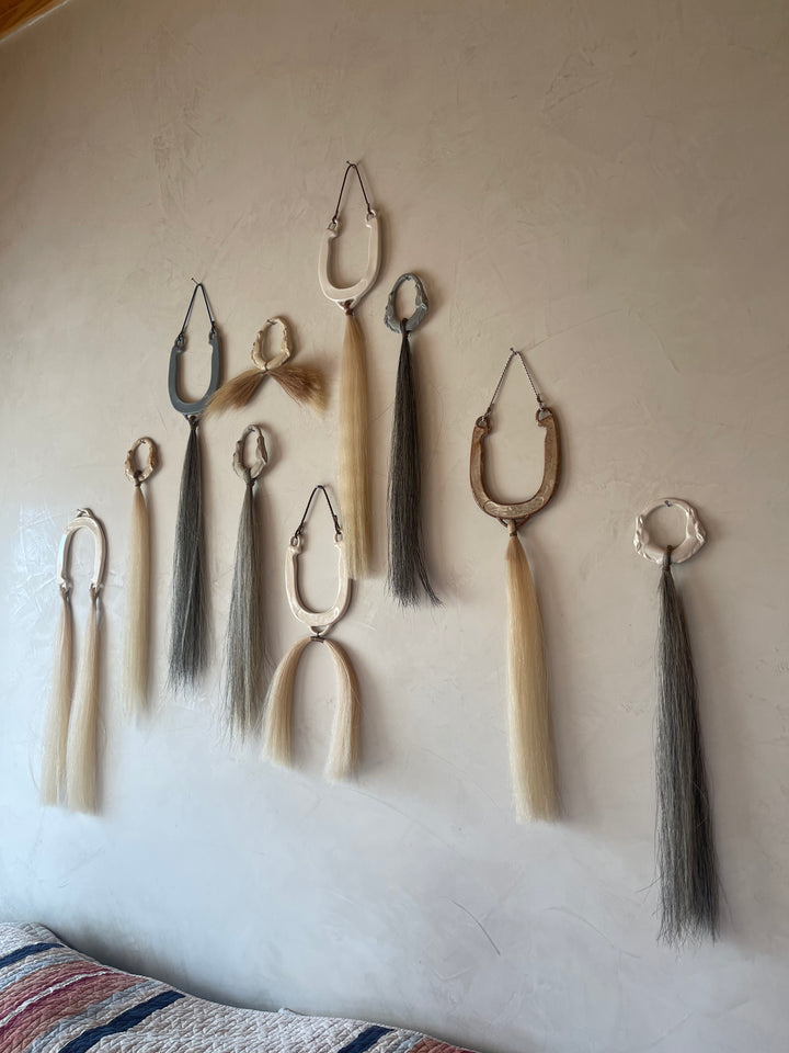 Custom Two Horse Wall Hang