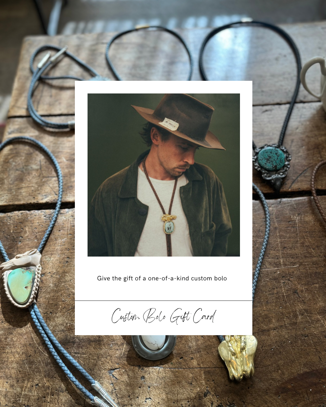 Custom Bolo Gift Card