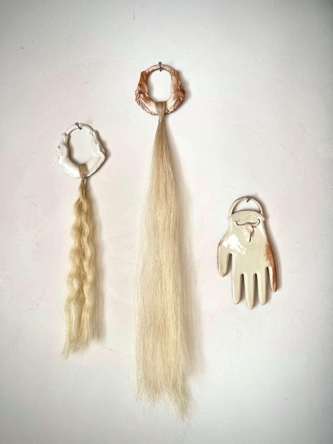 Custom Two Horse Wall Hang