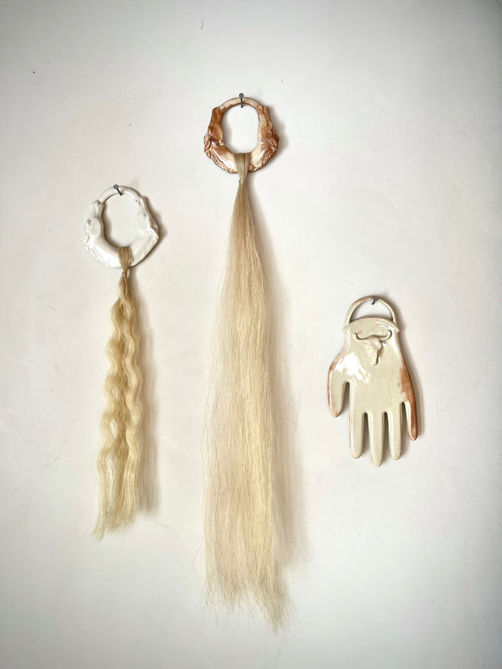 Custom Two Horse Wall Hang