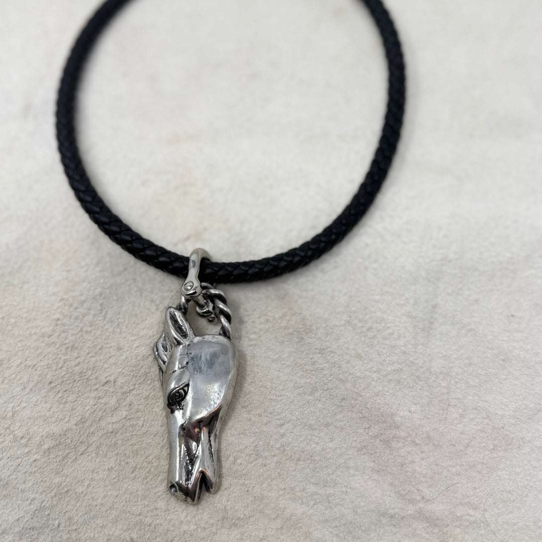 Sterling Silver Horse Choker