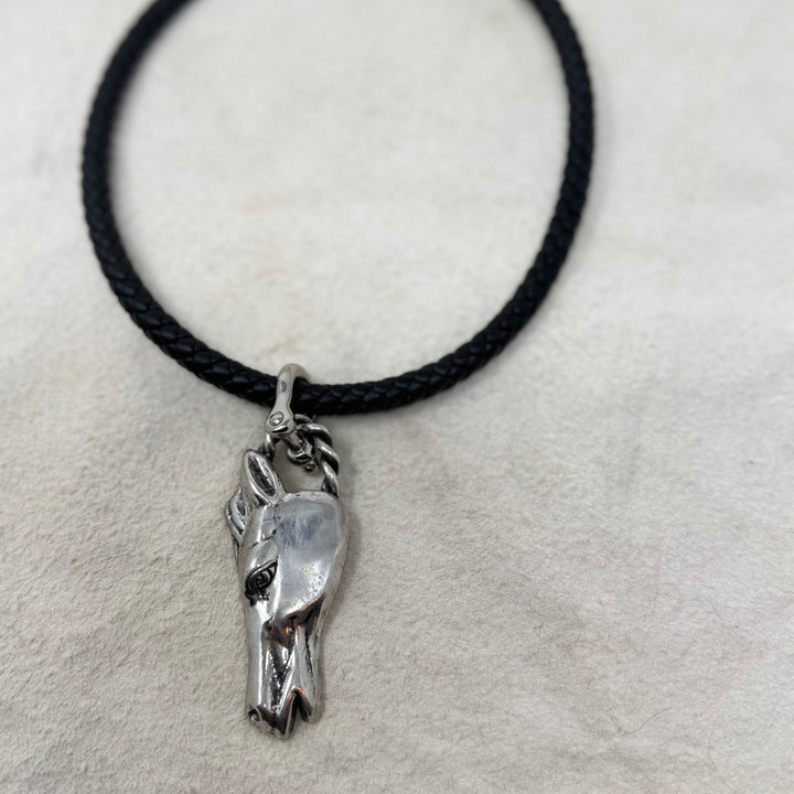 Sterling Silver Horse Choker