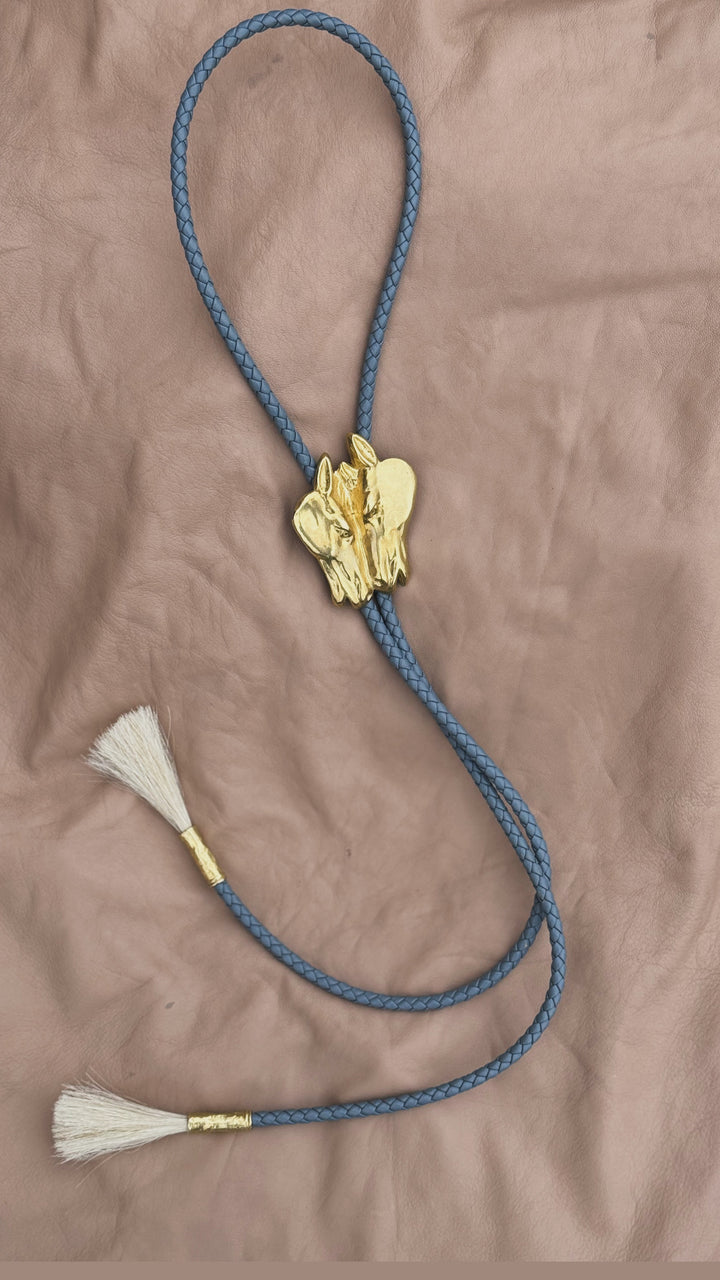 Bronze Two Horse Bolo