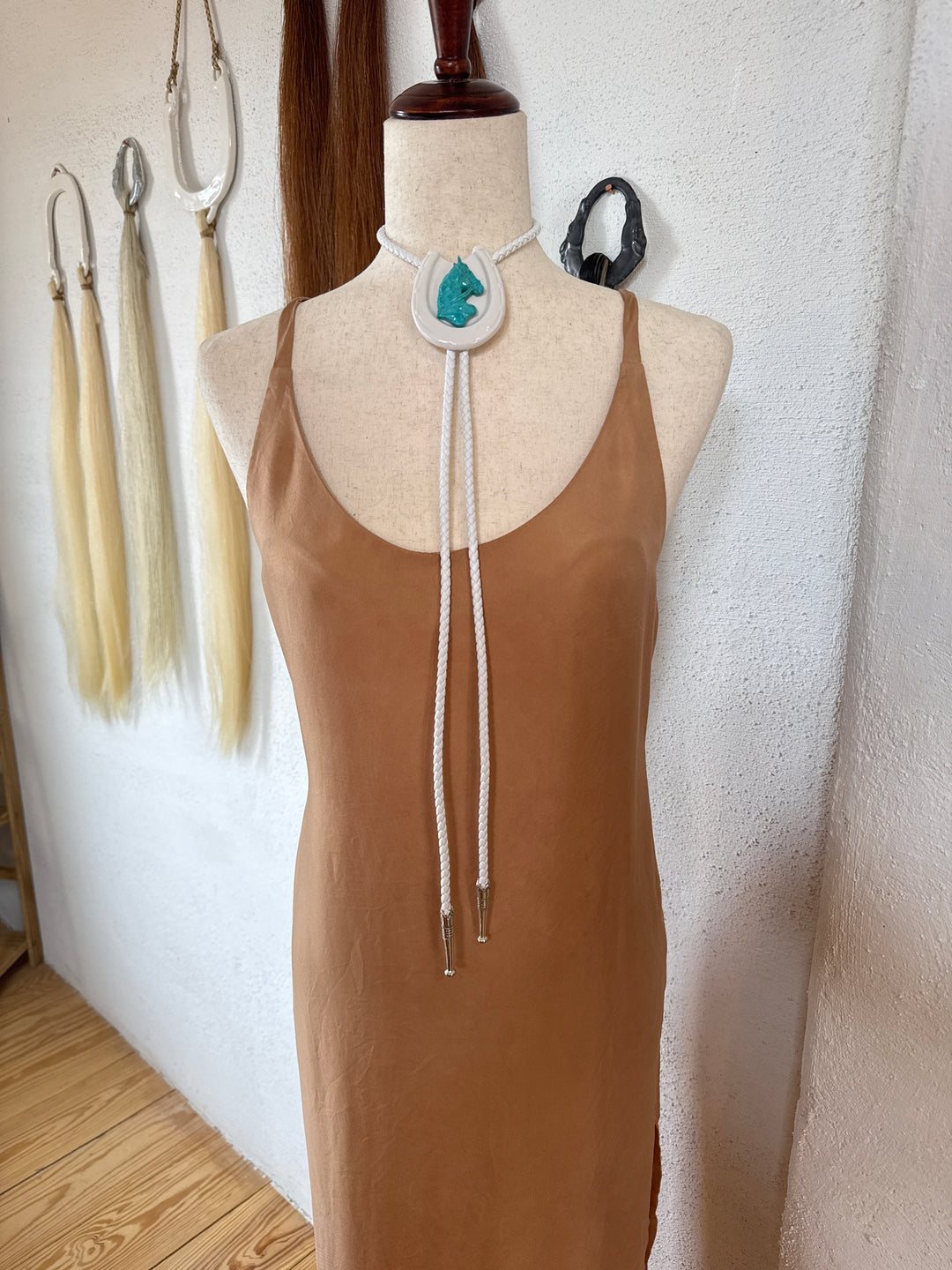 Turquoise Horse Bolo