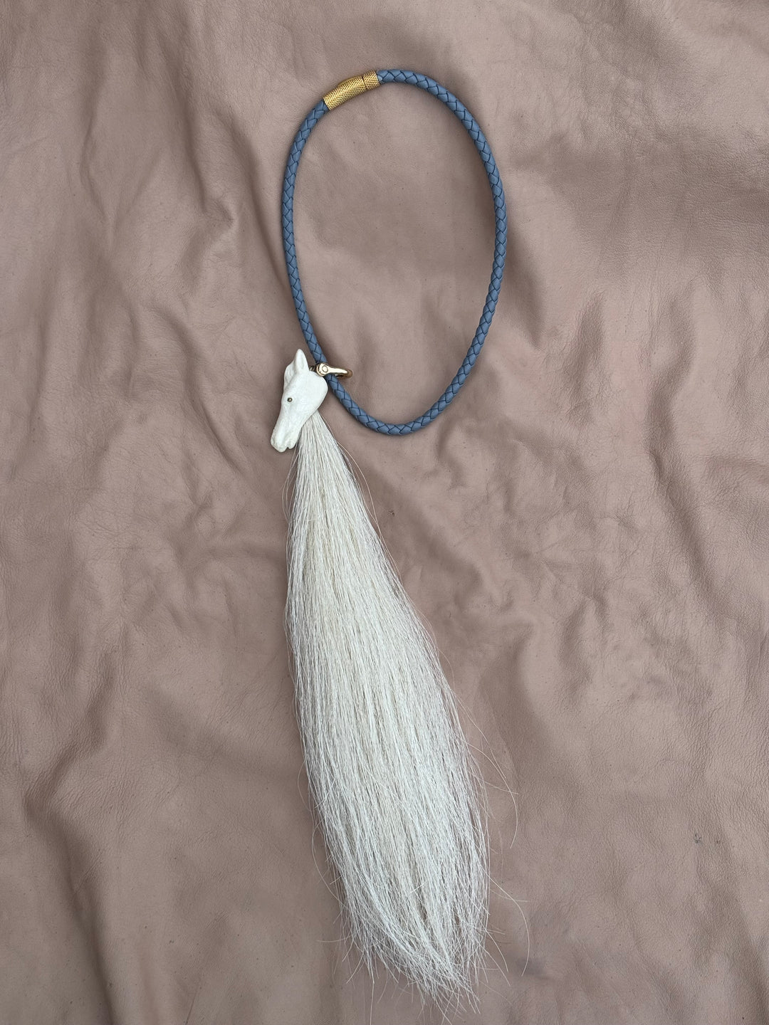 Clay Horse Choker with Tassel