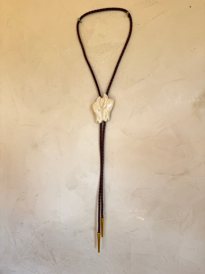 Clay Two Horse Bolo
