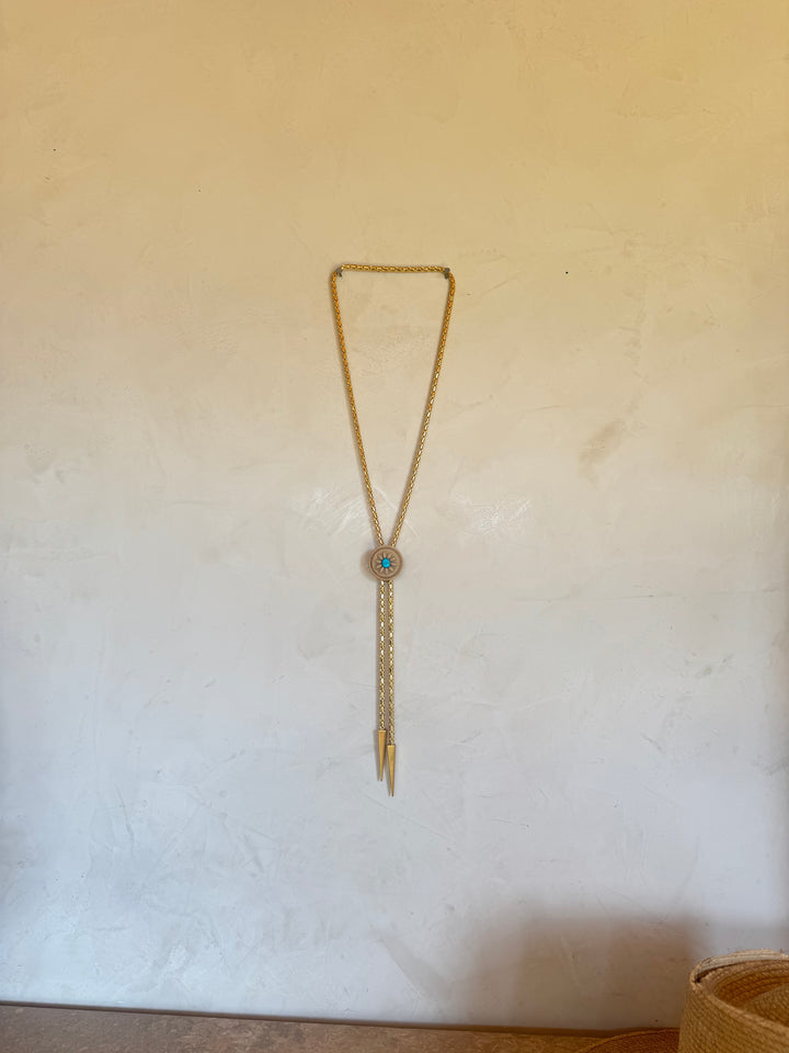 Clay Flower Chain Bolo