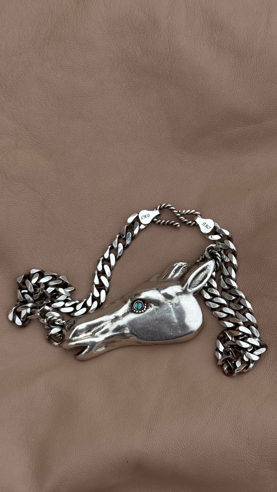 Sterling Silver and Turquoise Choker
