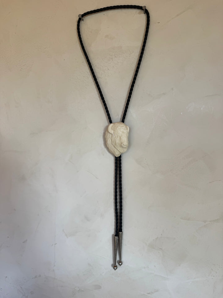 Clay Bison Bolo