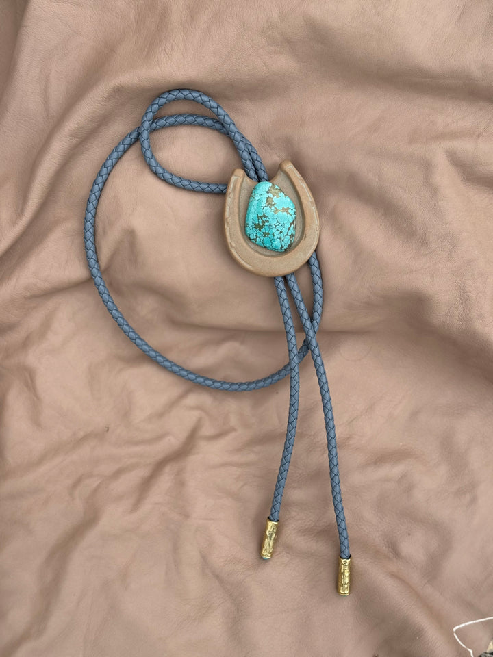 Turquoise Clay Bolo