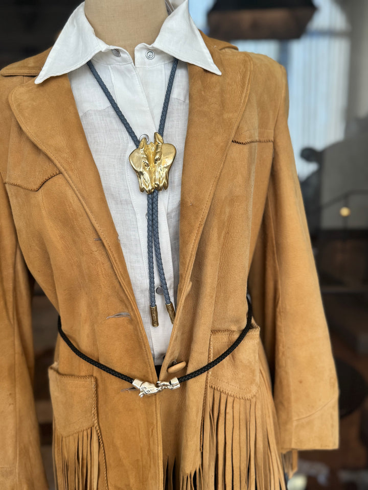 Bronze Two Horse Bolo