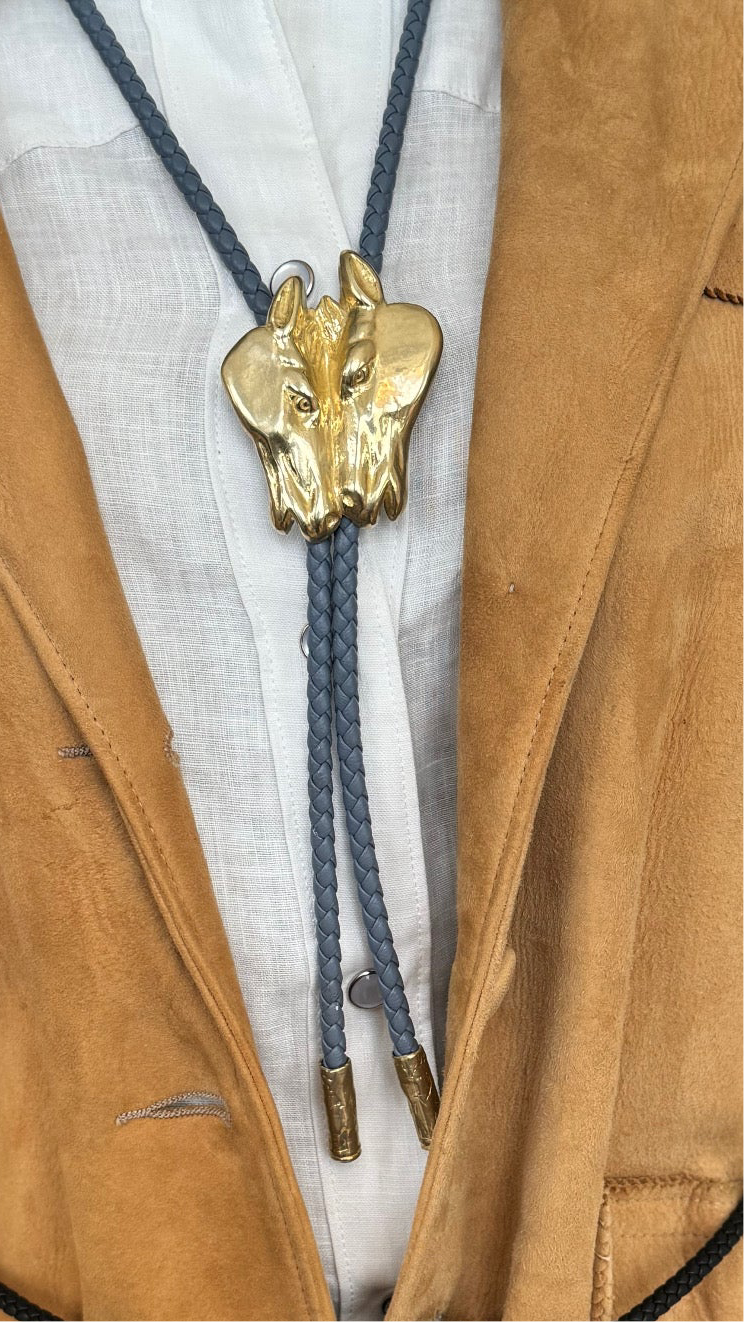 Bronze Two Horse Bolo