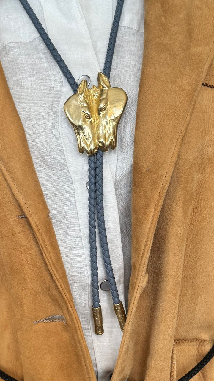 Bronze Two Horse Bolo