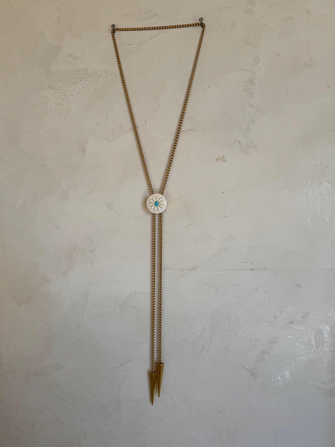 Clay Flower Chain Bolo