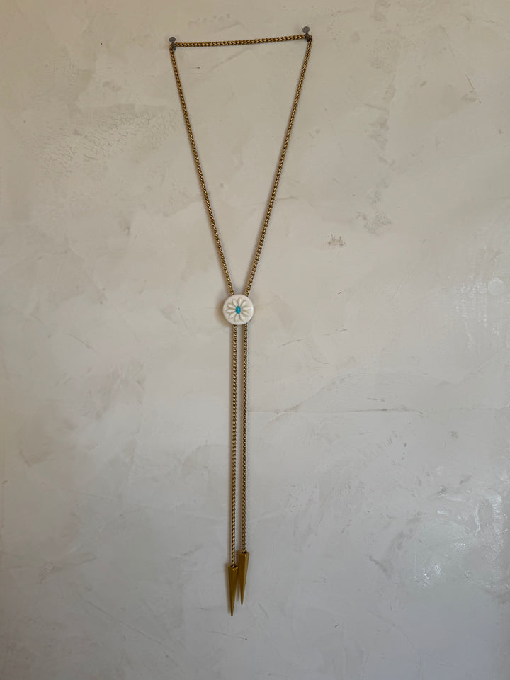 Clay Flower Chain Bolo