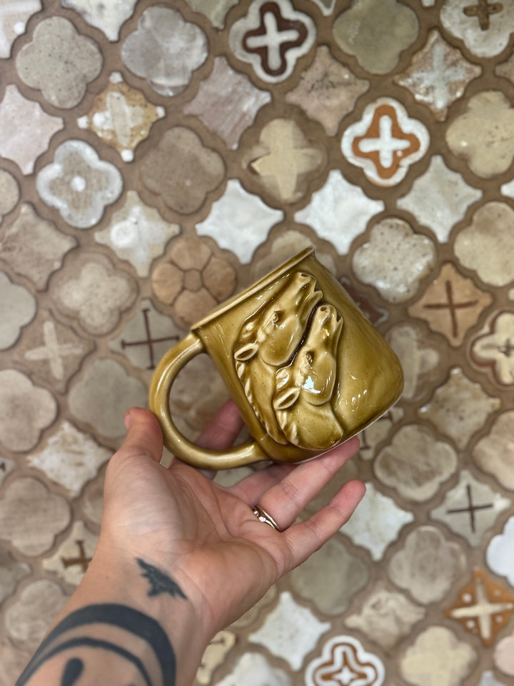 Two Horse Mug