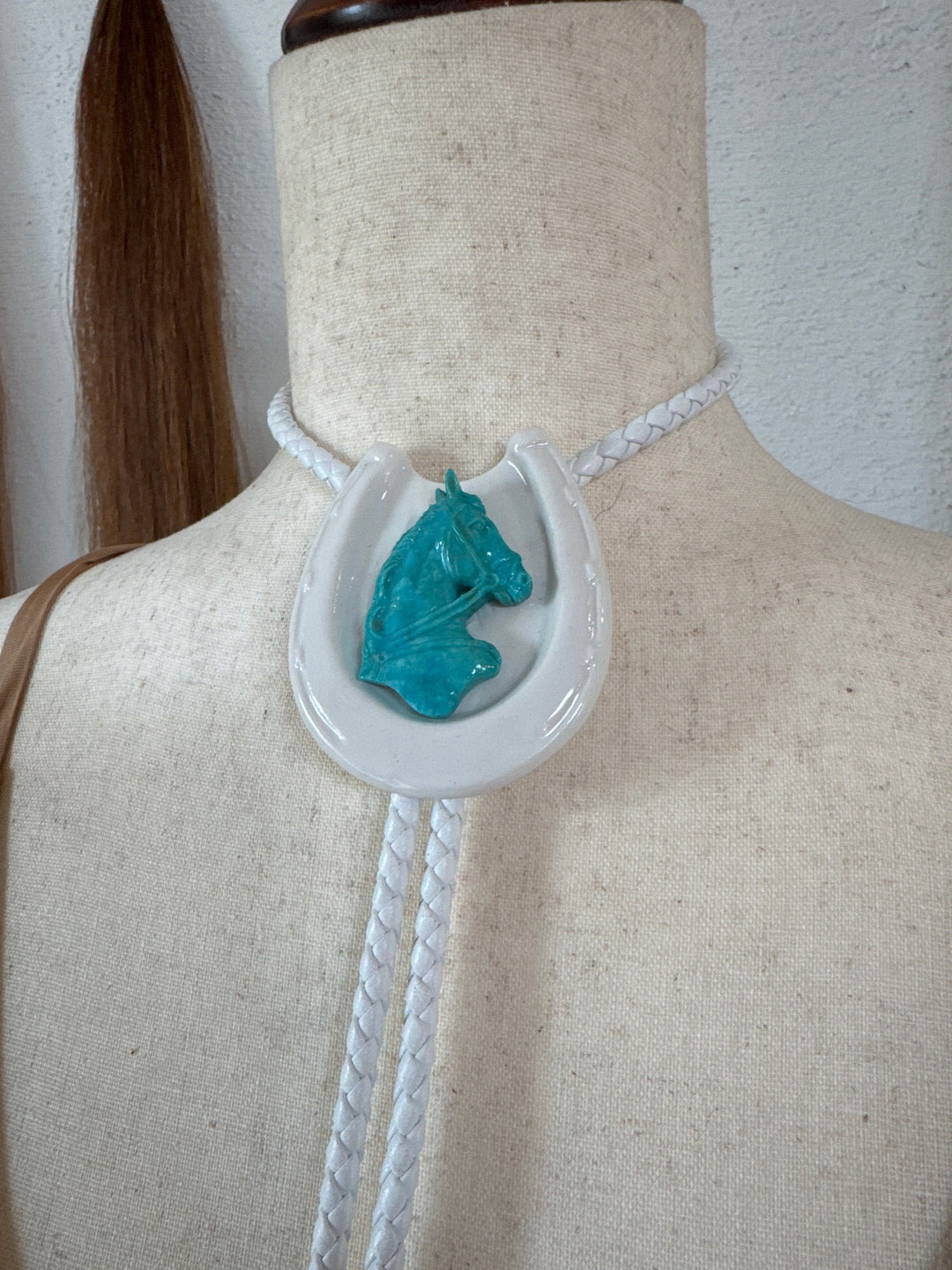 Turquoise Horse Bolo