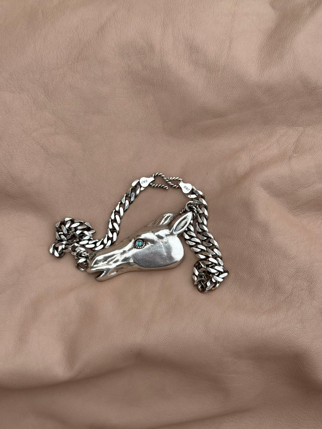 Sterling Silver & Turquoise Choker