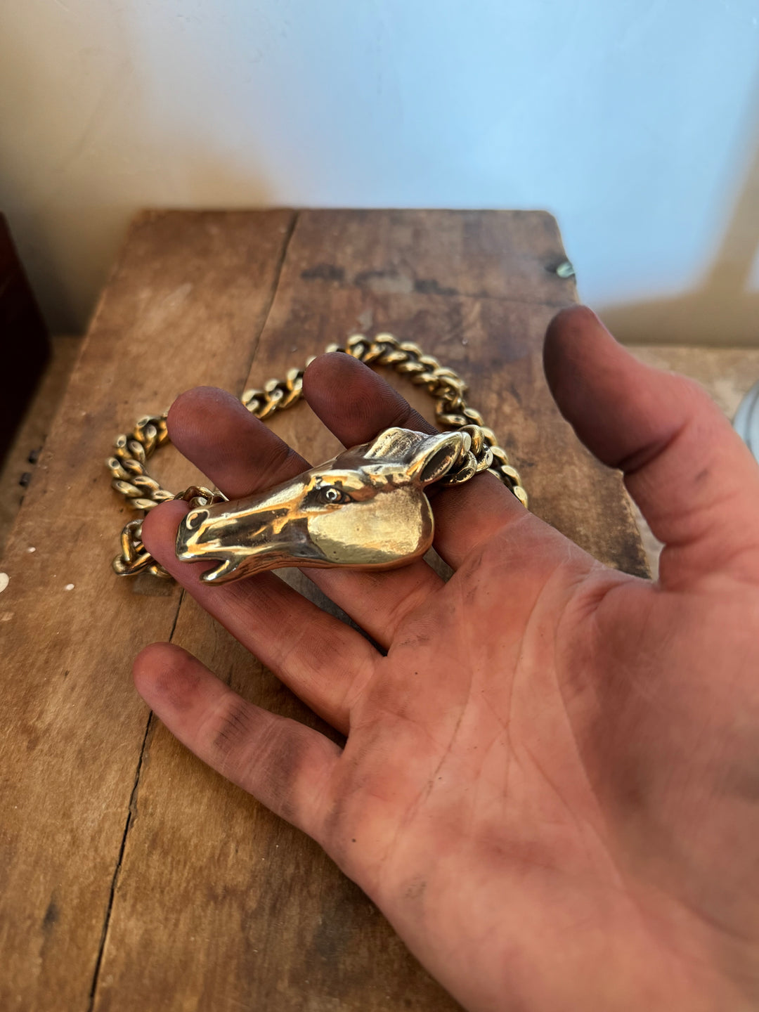 Bronze Horse Choker