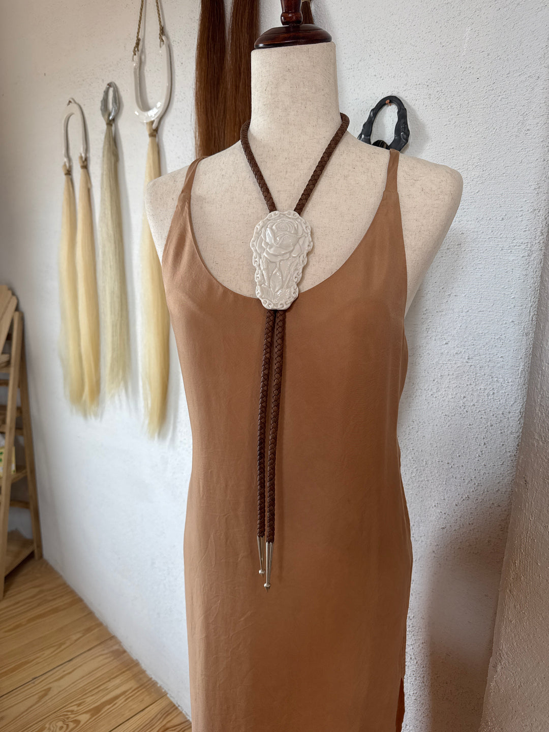 Chained Rose Bolo