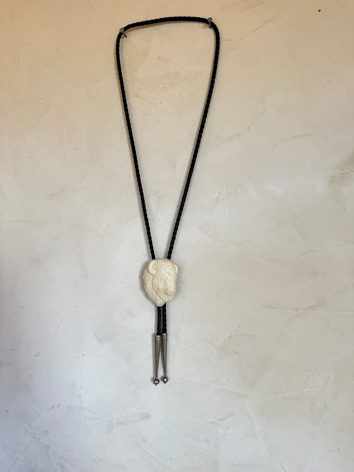 Clay Bison Bolo