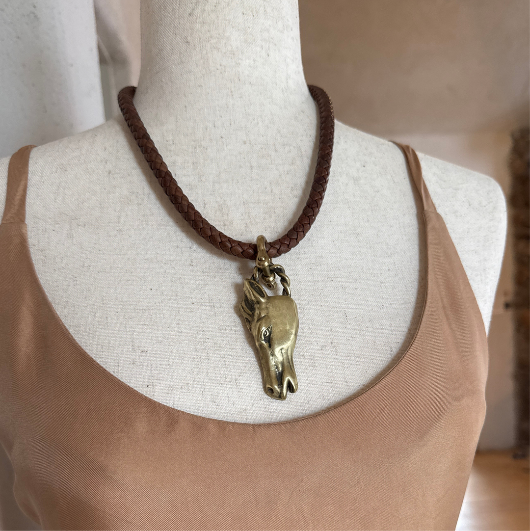 Bronze Horse Choker