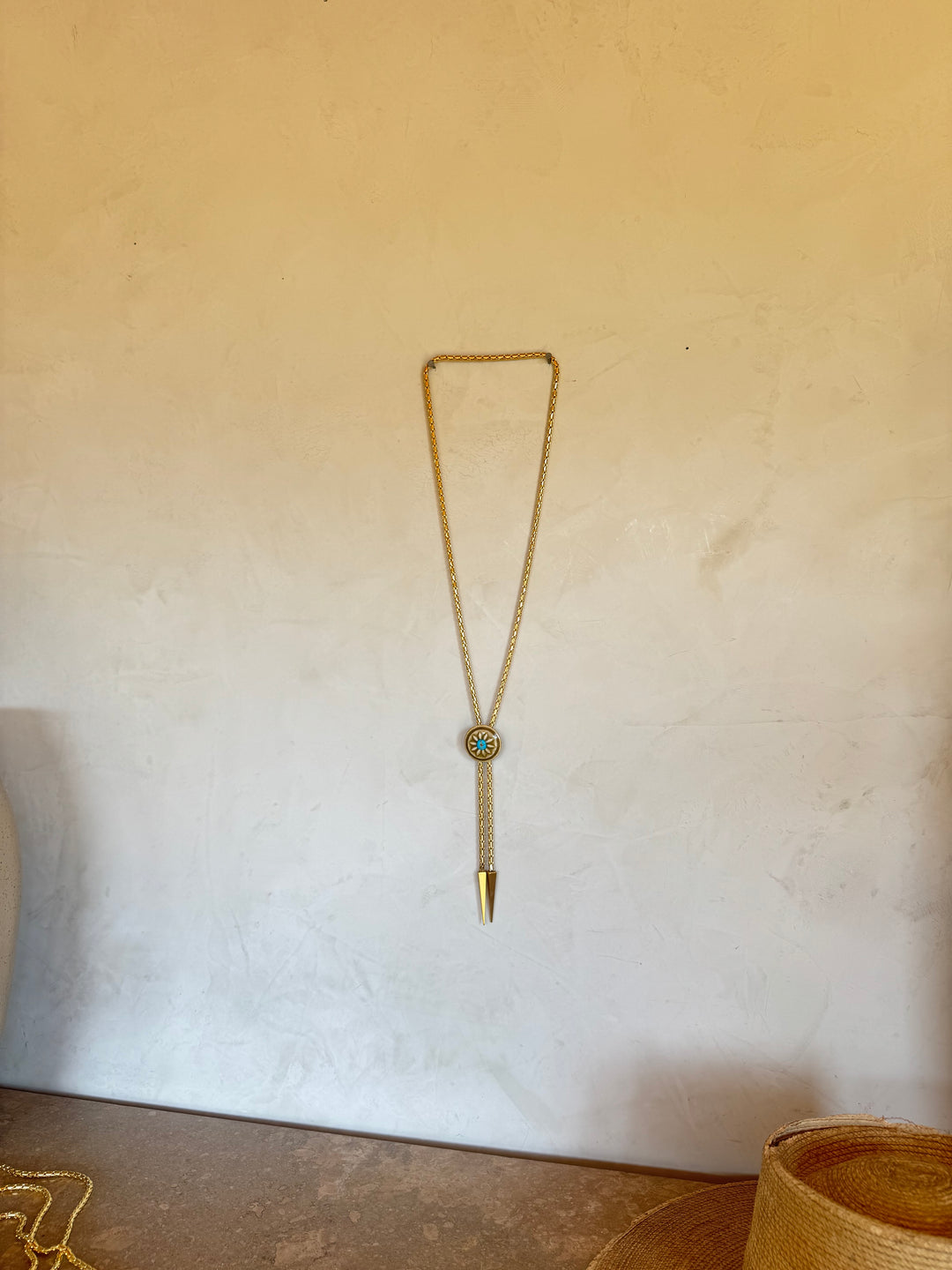 Clay Flower Chain Bolo
