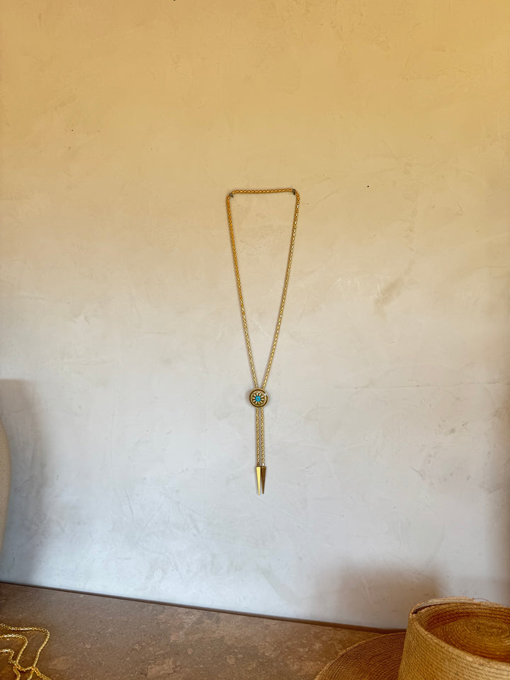 Clay Flower Chain Bolo