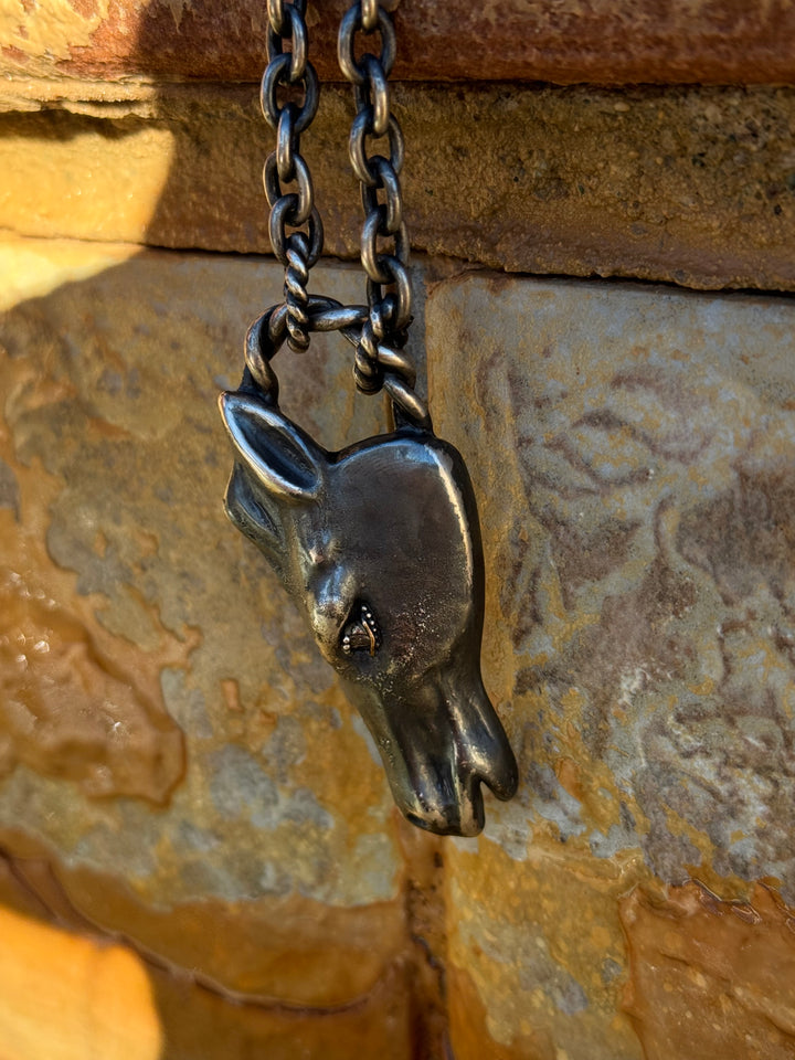 Sterling & Diamond Necklace