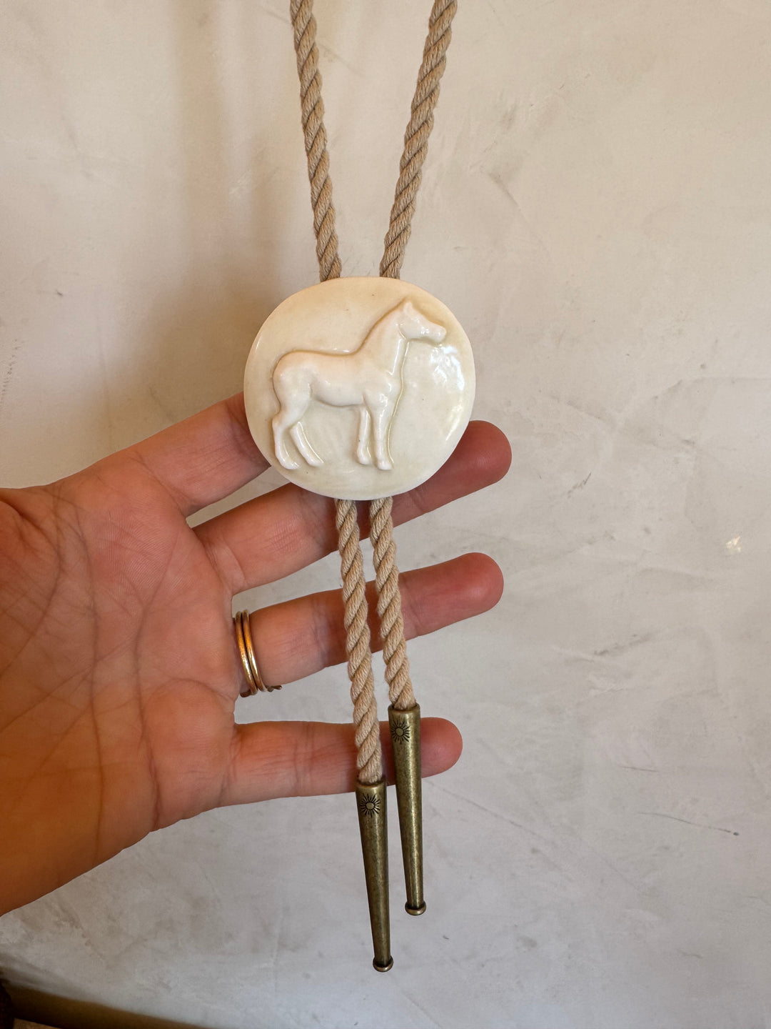 Clay Show Horse Bolo