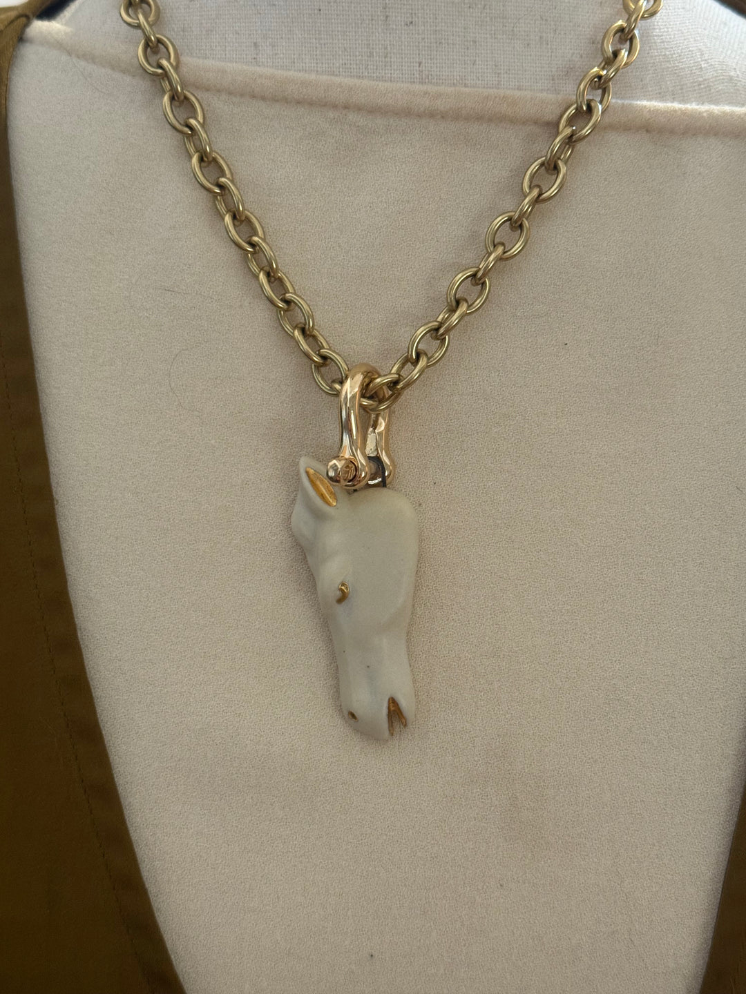 Clay & Bronze Necklace