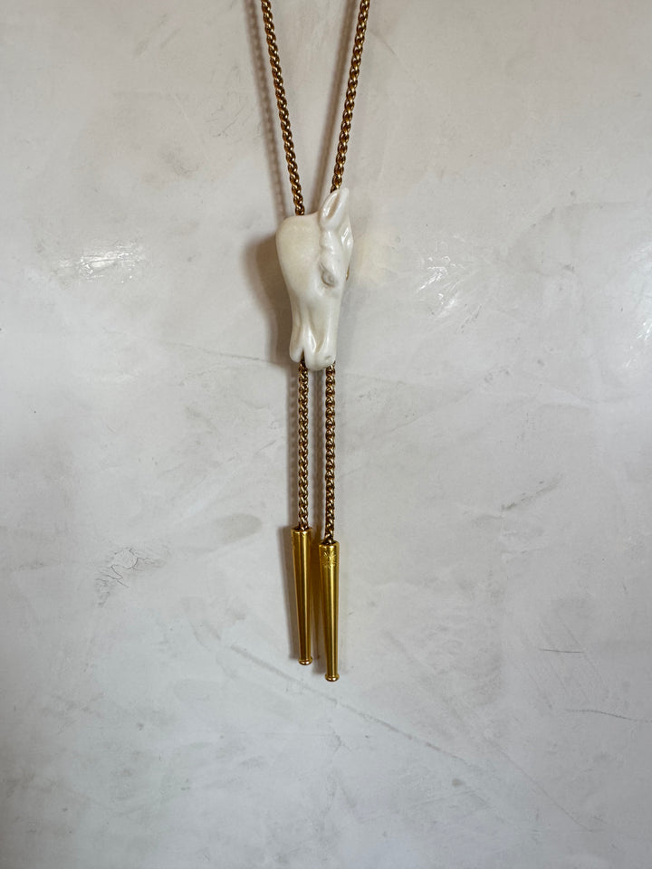Clay Horse Chain Bolo
