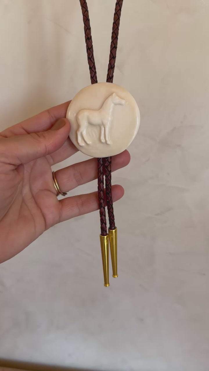 Clay Show Horse Bolo