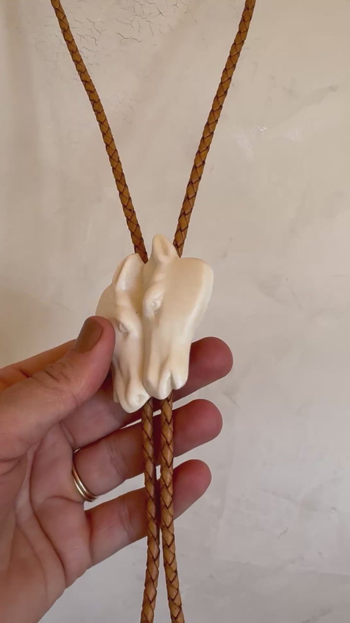 Clay Two HorseBolo