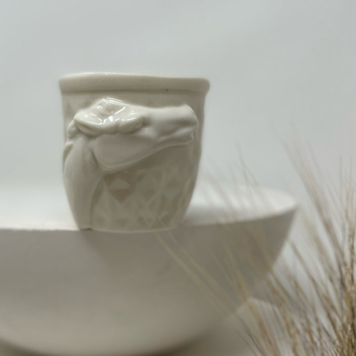 Porcelain Horse Espresso Cup ~ Pre Order